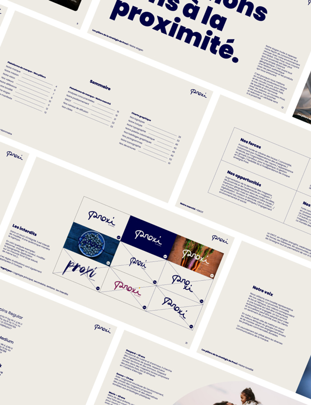 Extrait du brandbook.
