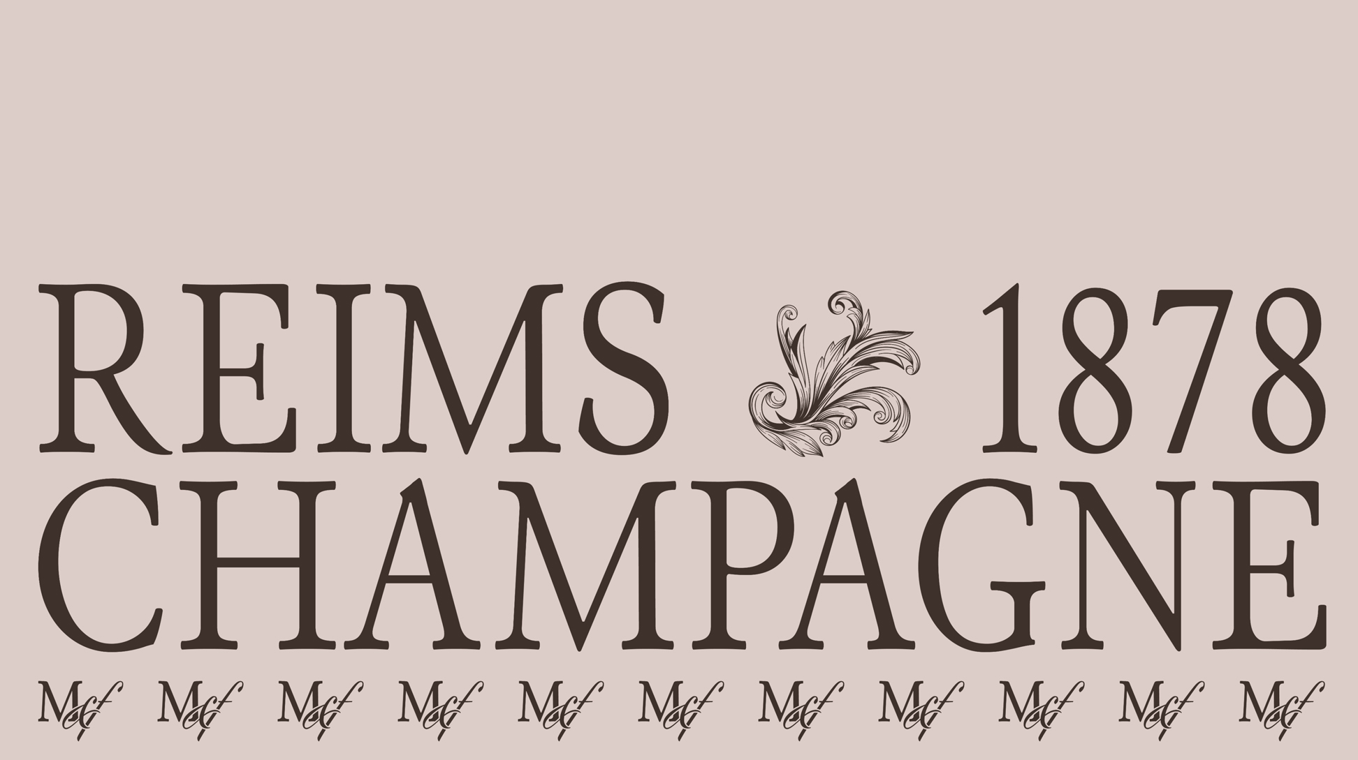 Reims Champagne en 1878
