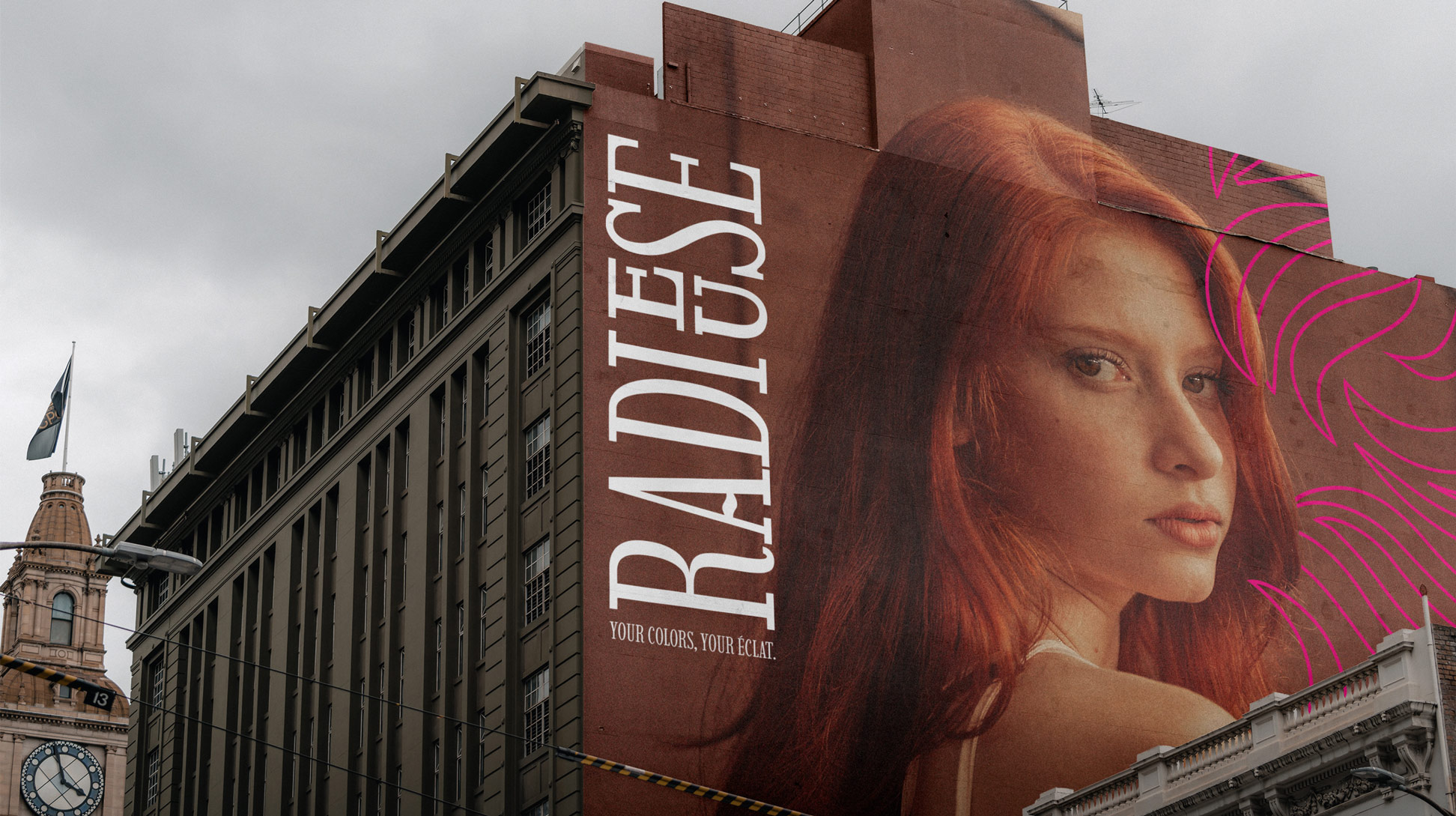 Campagne publicitaire Radieuse Cosmétiques