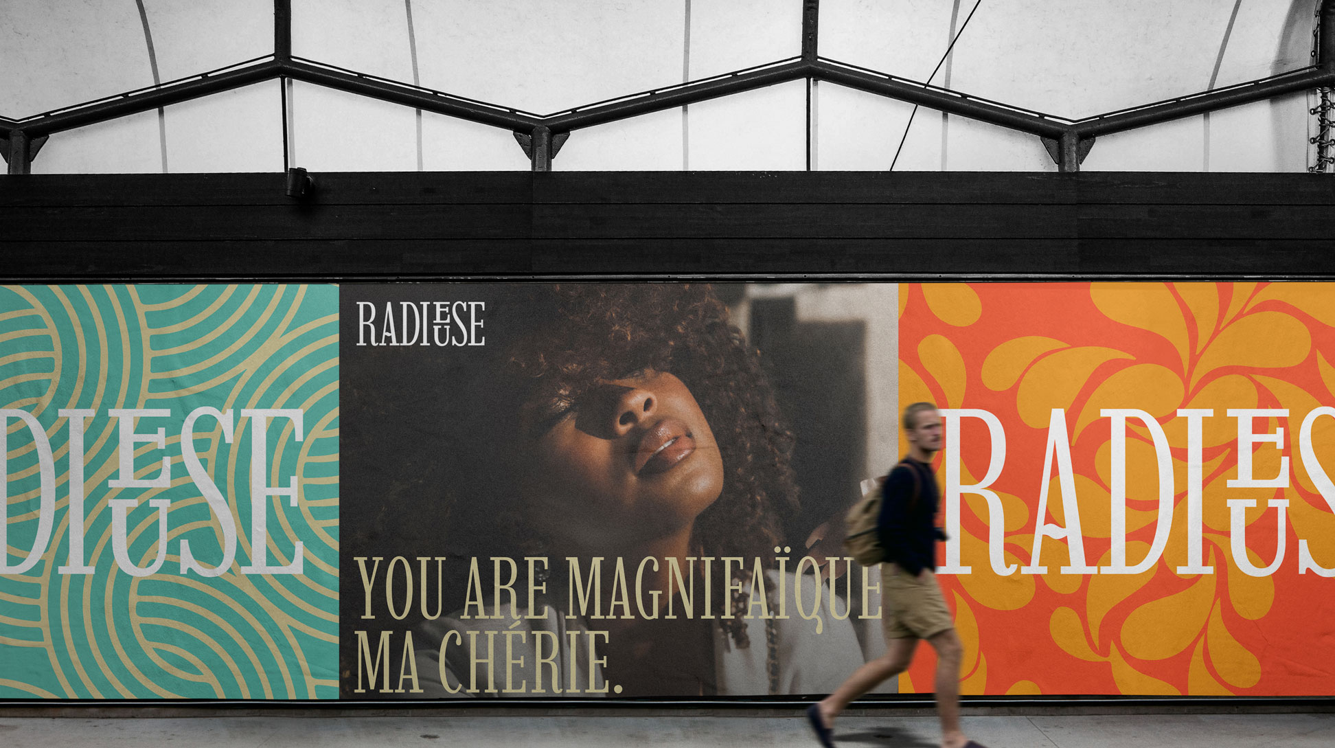 Campagne publicitaire Radieuse Cosmétiques