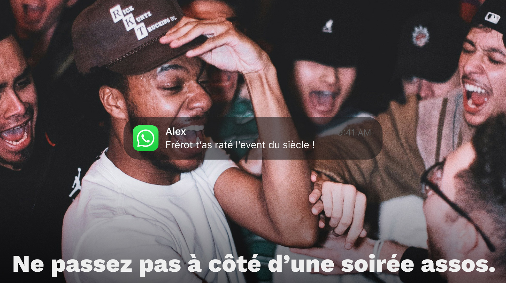Notif : Frérot t'as raté l'event du siècle !