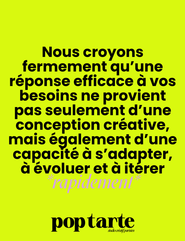 Typographies sur fond jaune.