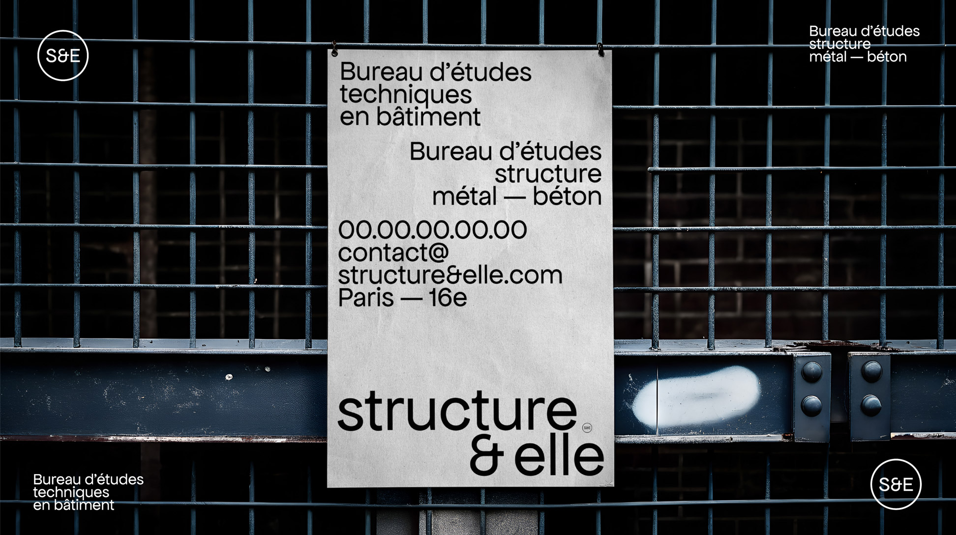 Affiche simple de la DA