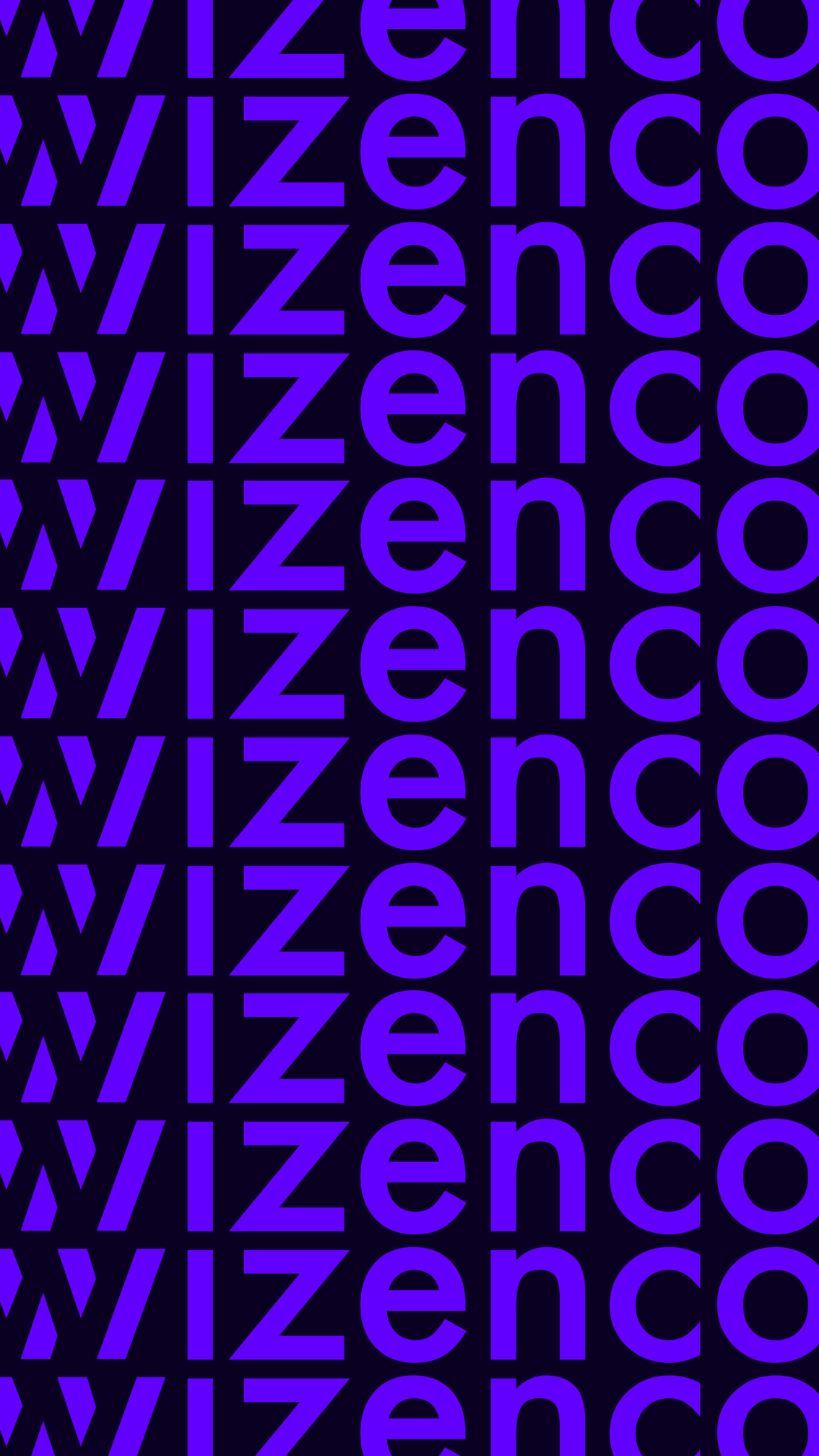 Wizenco logo répété